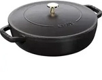 Staub 40511-472, 3,7 l, Schwarz, Eisenguss, Emaille, Eisenguss, 260 &deg;C - Schwarz