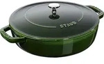 ZWILLING STAUB BRAISERS, Rund, Schwenkpfanne, Gr&uuml;n, Emaille, -20 &deg;C, 240 &deg;C -