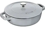 ZWILLING STAUB BRAISERS, Rund, Schwenkpfanne, Grau, Emaille, -20 &deg;C, 240 &deg;C - Grau