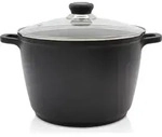 Karl Kr&uuml;ger 81195D Aluguss-Universaltopf Delta mit Glasdeckel, 24 cm