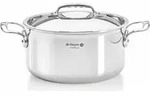 De Buyer KOCHTOPF AFFINITY + DECKEL 16 CM - Silber