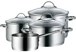 WMF Provence Plus Kochtopfset 4-teilig - Silber
