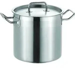 Schulte-Ufer Profi-LINE I 6466-24 I Kochtopf inkl. Deckel, Edelstahl, 24 cm