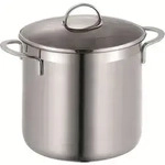 Schulte-Ufer WAVE Stock POT Kochtopf inkl. Deckel, Edelstahl, 24 cm Durchmesser,