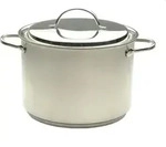DEMEYERE - Resto Suppentopf mit Deckel 20 cm 4 l - 80095 - Silber