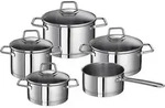 Schulte-Ufer veganes 5er-Topf-Set Set1046 - Silber