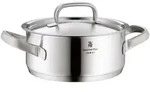 WMF 0722166030, Edelstahl, Edelstahl, Edelstahl, Edelstahl, Edelstahl, Gas, Induktion