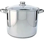 Beka 28CM DEEP Stockpot S/S Marco P Kochtopf inkl. Deckel, Edelstahl, 28 cm