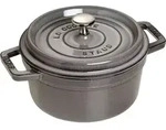 Staub Cocotte, Grau, Eisenguss, 22 cm, 4,1 kg - Grau