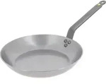 De Buyer Mineral B Eisenpfanne Bratpfanne 28cm - Silber