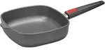 WOLL Bratpfanne Nowo Titanium Induction eckig 24x24cm - Grau