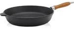Karl Kr&uuml;ger 60028 Gusseisenpfanne Rustica mit Holzgriff - emailliert - au&szlig;en u.