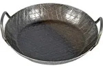 Turk 65928, Rund, Allzweckpfanne, Schwarz, Eisen, 28 cm, 1,5 kg - Schwarz