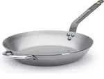 De Buyer Mineral B Eisenpfanne Bratpfanne 32cm - Silber