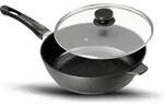 &Oslash;28cm Bratpfanne KING&reg; KERAMIK Aluguss mit langlebiger Keramikbeschichtung Innen /
