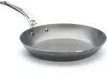 de Buyer STEEL FRY, Rund, Allzweckpfanne, Edelstahl, Edelstahl, 28 cm, 2,17 kg -