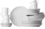Thomas Trend Weiss Set 30-tlg. Kaffeeservice, 11400-800001-18743 - Wei&szlig;