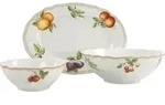 CreaTable, 17036, Flora Orchard, Servierset 3-tlg , Porzellan - Wei&szlig;