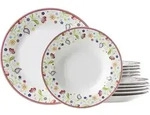 Tafelservice 12 tlg. Doppio Shanti