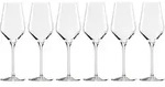 220391 Wei&szlig;weinkelch, 6er-Set Quatrophil St&ouml;lzle - Transparent