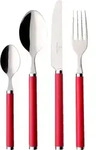Villeroy & Boch 24-tlg. Tafelbesteck Play! Red Roses - Rot