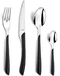 Amefa 24-tlg. Besteckset ECLAT - Schwarz