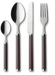 Villeroy & Boch 24-tlg. Tafelbesteck Play! Chocolate Brown - Braun