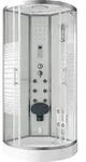 HOME DELUXE - Dampfdusche WHITE PEARL - Ma&szlig;e 90 x 90 cm - inkl. Dampffunktion,