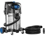 Nilfisk Attix 40-21 PC Nass-Trockensauger INOX, 37 Liter, 1500 Watt - Schwarz/Silber