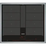Siemens EX645LYC1E Edelstahl Autarkes Kochfeld, Induktion, 60 cm - Schwarz/Silber