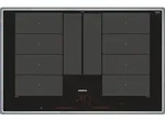 Siemens EX845LYC1E, Schwarz, Edelstahl, Integriert, Zonen-Induktionskochfeld,