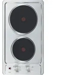 PKM Einbau Kochfeld Doppelkochplatte Autark 2 Platten Herdplatte EB-DKF-2 - Silber