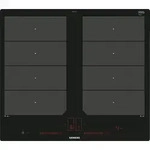 Siemens EX601LXC1E, Schwarz, Integriert, Zonen-Induktionskochfeld, Glaskeramik, 4