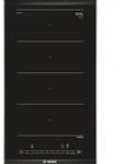 Bosch Serie 6 PXX375FB1E, Schwarz, Integriert, Zonen-Induktionskochfeld,...