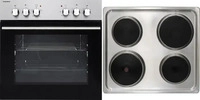 Respekta 0120EB6000SETIXN, Respekta Einbau-Herdset, Edelstahl, Leandro, 59 l,...
