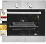 Exquisit Einbaubackofen EBE 555-1.2 U | Energieeffizienzklasse A | 57 l Garraum 