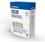 Nilfisk Staubsaugerbeutel P10-P40, 4 St., 1 Filter, Wei&szlig;,1 - Pack