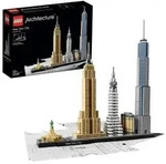 LEGO Architecture New York City Set, Skyline-Modellbausatz mit World Trade Center und