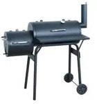 Tepro Smoker-Grill Wichita, Farbe Schwarz - Schwarz