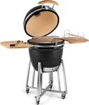 Klarstein Kamado-Grill - zum Grillen, langsamen Garen, Smoken oder Backen,...