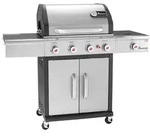 27970 Gasgrill Triton PTS 4.1 - silber - Schwarz/Silber