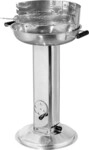 Tepro Holzkohlegrill / Säulengrill Hartford Edelstahl Ø39cm 00824 Tepro Holzkohlegrill / Säulengrill Hartford Edelstahl Ø39cm 00824