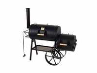 Barbeque Smoker / Holzkohle Grill Joe ́s BBQ 16 - Wild-West 70x40cm