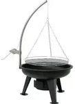 BBQ-Toro Schwenkgrill mit Grillrost &Oslash; 64 cm | Holzkohlegrill, Feuerschale -...