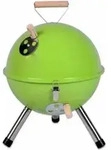 tepro Holzkohlegrill Mini-Kugelgrill Crystal apfelgr&uuml;n, Grillfl&auml;che: ca. 29,5...