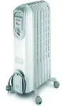 De&rsquo;Longhi V550715, &Ouml;l-Heizk&ouml;rper, &Ouml;l- Radiator, Wei&szlig;, 1500 W, 700 W, 45...