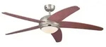 Westinghouse Deckenventilator mit Beleuchtung und Fernbedienung Bendan Zinn - Silber