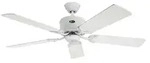 Energiespar Deckenventilator mit Fernbedienung Eco Elements 132 cm Wei&szlig; - Wei&szlig;