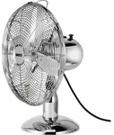 UNOLD 86830 Tischventilator Chrome - Chrom, 35 Watt, 3-stufiger