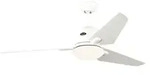 Gleichstrom Deckenventilator mit Beleuchtung und Fernbedienung Aviatos 132 cm Wei&szlig; -
